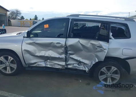 2008 Toyota Highlander Sport from USA, damaged, VIN JTEES43A982004443